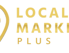 Local Marketing Plus gold logo for Kelowna SEO agency